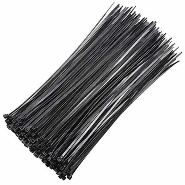 150x2.2mm Nylon Zip Tie (Black) Miragegrove