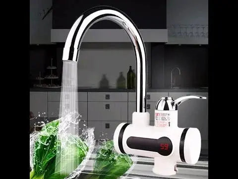 Instant Electric Water Heater Faucet Tap Electric Water Heater Digital Display - MirageGrove