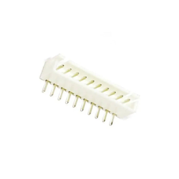 10 Pin JST Connector Male (90 degree) - 2.54mm Pitch Miragegrove