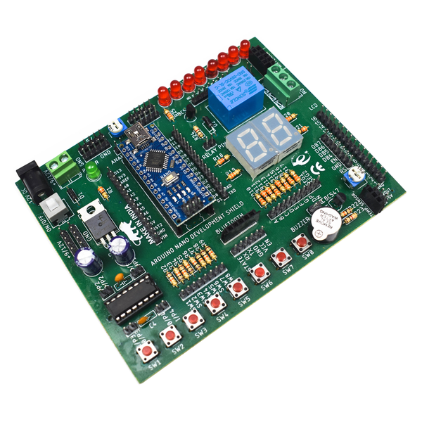 Arduino Nano Development Board Shield with Nano - MirageGrove