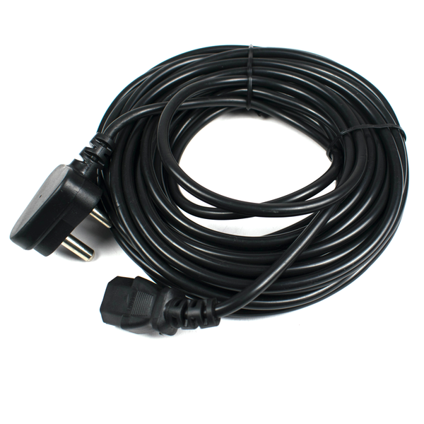 Falcon 14/38 3 Core 6A 250V C13 Power Cord For Computer  (10.0 Meter) - MirageGrove