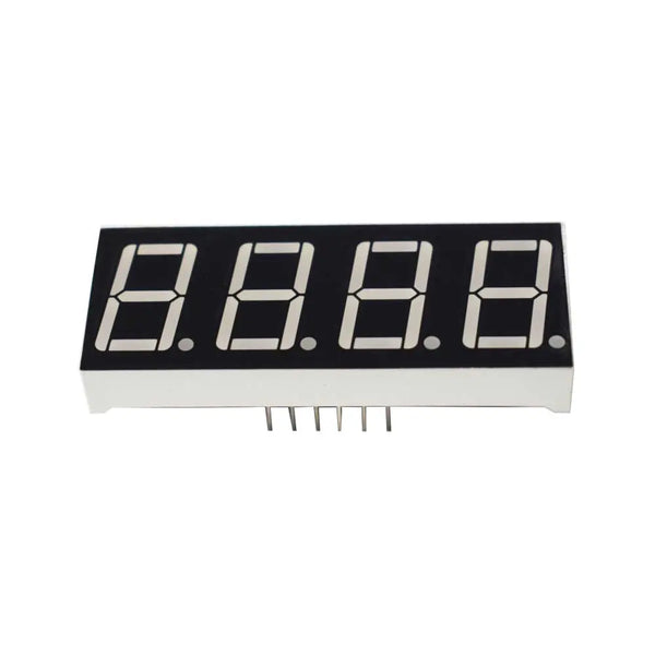 4 Digit Seven Segment Display- Green (Common Anode) Miragegrove