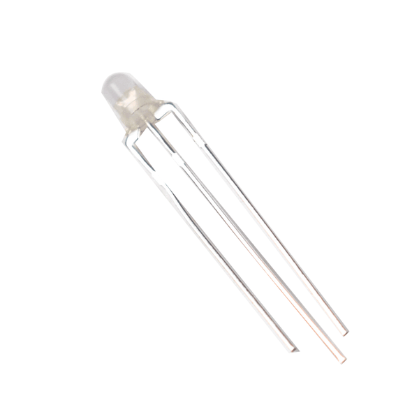 Red/Green Common Anode 3 Pin 3mm Milky lens LED - MirageGrove