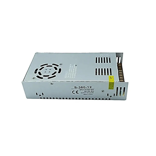 12V 30A SMPS 360W AC-DC Metal Power Supply Miragegrove