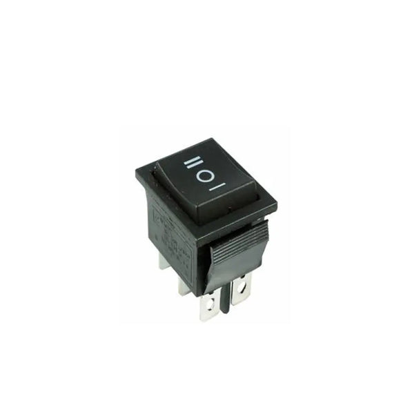 16A 250V DPDT Rocker Switch (Momentary Type) Miragegrove