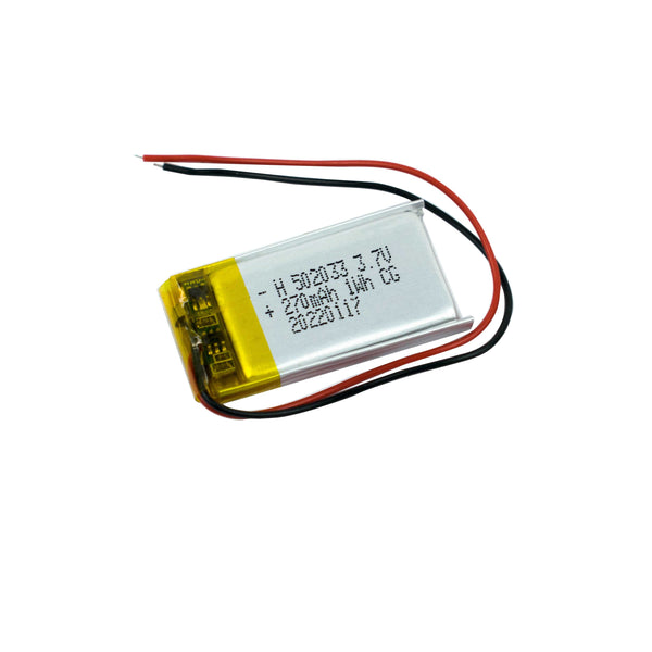 270mAh 3.7V Lithium Polymer Battery with BMS