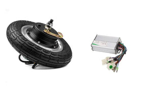 10 Inch 350w 24v 800 RPM Brushless E-bike Wheels Scooter Hub Motor + Controller - MirageGrove