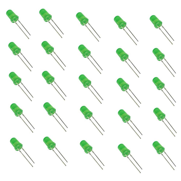 Kinglight 5mm Parrot Green LED(2.5-3.0V)