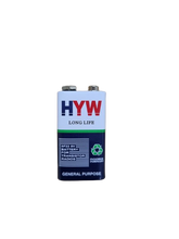 Hi-Watt 9V Battery.