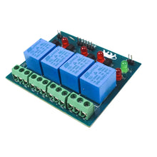 4-Channel 5V Relay Board Module with Optocoupler Miragegrove