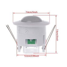 220-240V AC Adjustable Light Control 360Â° PIR Infrared Motion Sensor Detector - MirageGrove