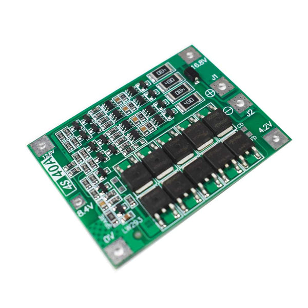 4S 40A 14.8V 16.8V 18650 Lithium Ion BMS Protection Board