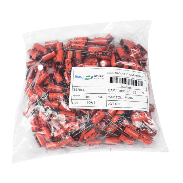 1000µF 25V Electrolytic Capacitor - MirageGrove