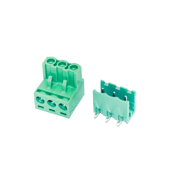 3 Pin Male Plug-in Screw Terminal Block Connector Miragegrove