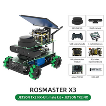 ROSMASTER X3 ROS Robot with Mecanum Wheel - MirageGrove