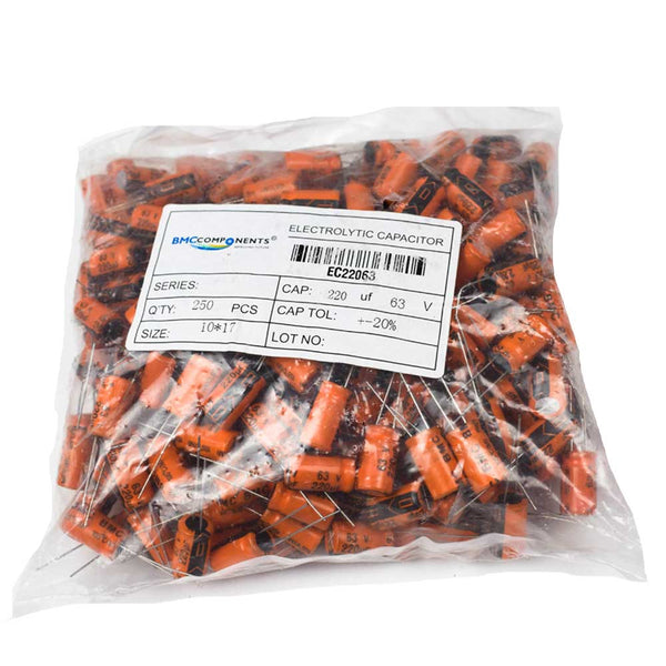 220µF 63V Electrolytic Capacitor - MirageGrove