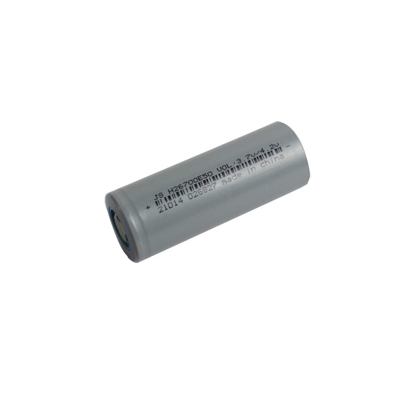 3.7V 5000mAh 26700 Lithium Ion 3C Rechargeable Battery