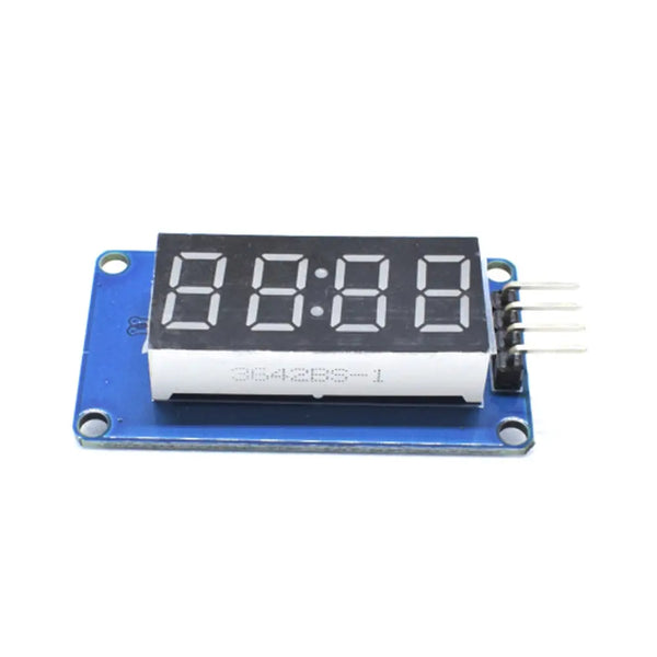 4 digit multiplexed seven segment Led Display Module Miragegrove