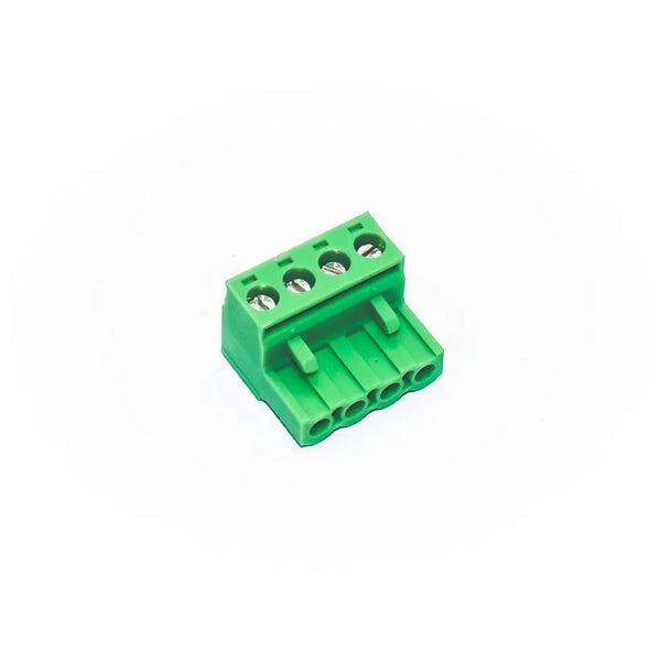 4 Pin Female Plug-in Screw Terminal Block Connector Miragegrove