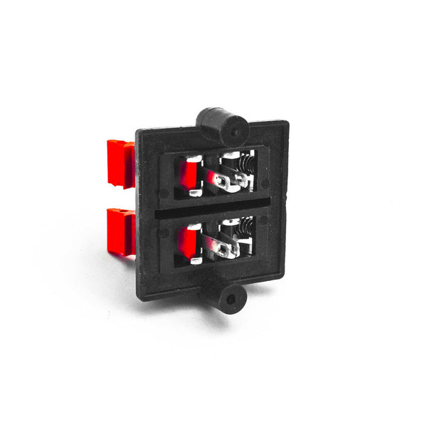 4 Position Jack Push In Audio Speaker Terminal Connector