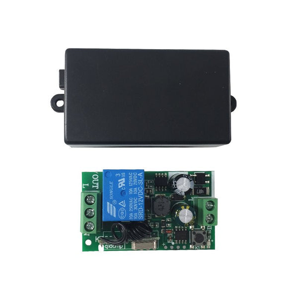 QIACHIP 433Mhz Universal Wireless Remote Control Switch AC 85V ~ 250V 110V 220V 1 Channel Relay Receiver Module and RF 433 Mhz Remote Controls KR2201-4/KT05 - MirageGrove