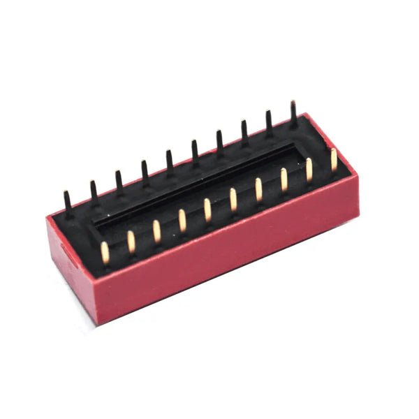 10 Way DIP Switch SPST - 2.54mm Pitch Miragegrove