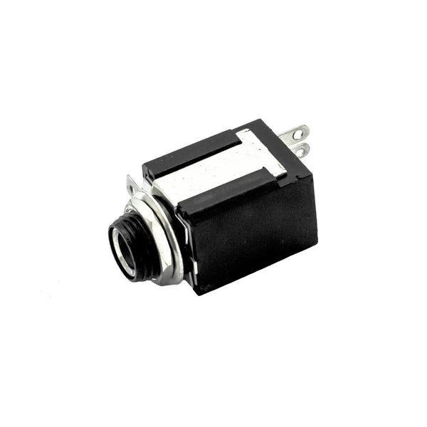 6.3 mm Jack Socket - 2 Pole Panel-Mount Female Closed