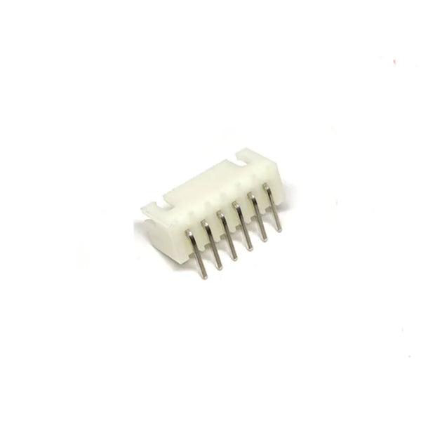 6 Pin JST Male Connector (90 degree) - 2.54mm Pitch Miragegrove