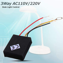 AC 100-240V 3 Way Touch Sensor Switch Desk light Parts Touch Control Sensor Dimmer For Bulbs Lamp Switch - MirageGrove