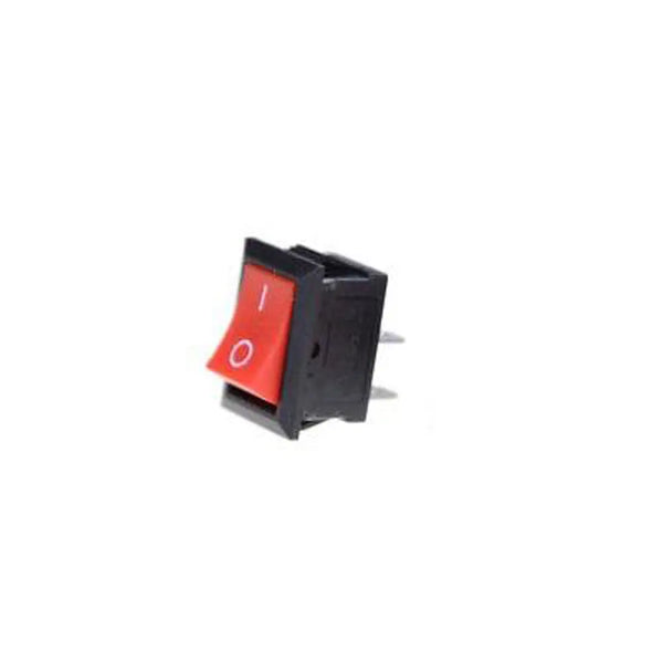 3A 250V AC SPST ON-OFF Rocker Switch Red