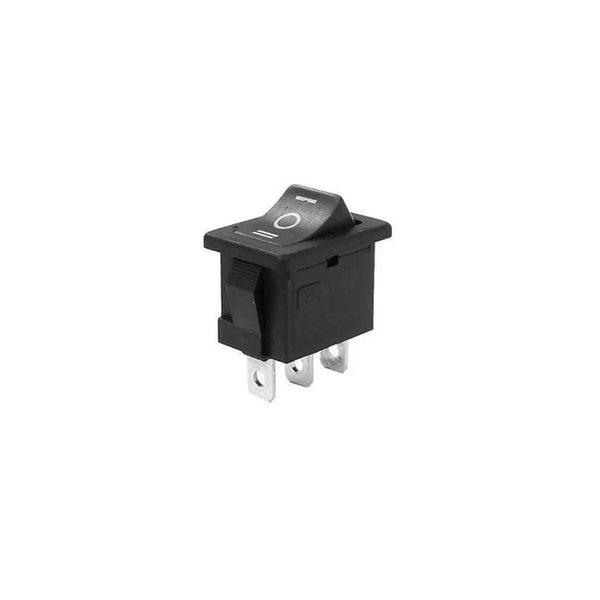 6A 250V SPDT On-Off-On Rocker Switch Miragegrove