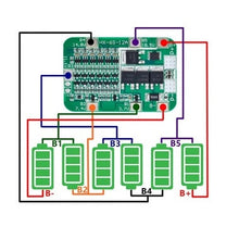 6S 12A Lithium-ion Battery 18650 BMS Protection Board