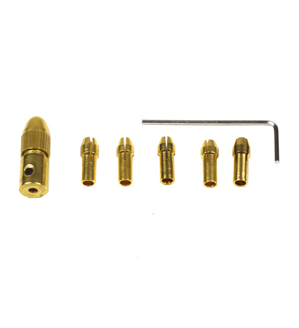 0.5-3mm Small Electric Drill Chuck Set for RS-555 Motor Miragegrove