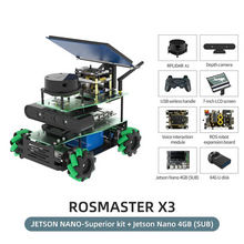 ROSMASTER X3 ROS Robot with Mecanum Wheel - MirageGrove