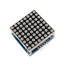 MAX7219 8 x 8 Dot Matrix Display(Red) Module - MirageGrove