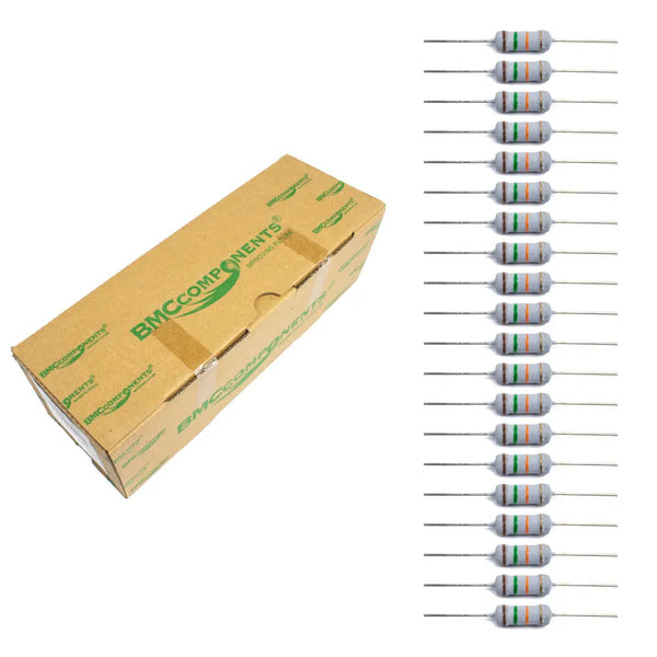 100 ohm 5% 1 Watt Resistor - MOF Miragegrove