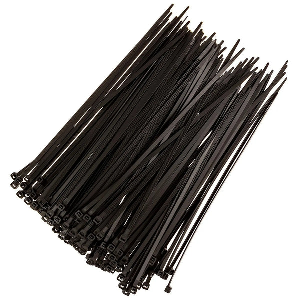 100mm x 2.0mm Nylon Zip Tie (Black) - Miragegrove