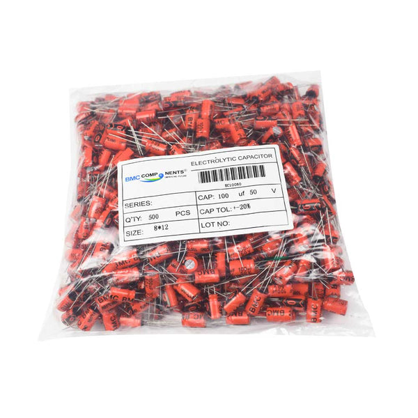 100µF 50V Electrolytic Capacitor - MirageGrove