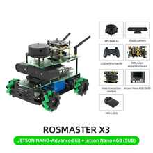 ROSMASTER X3 ROS Robot with Mecanum Wheel - MirageGrove