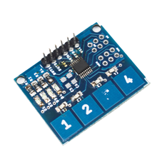 TTP224 4-Channel Capacitive Touch Sensor/Switch Module - MirageGrove