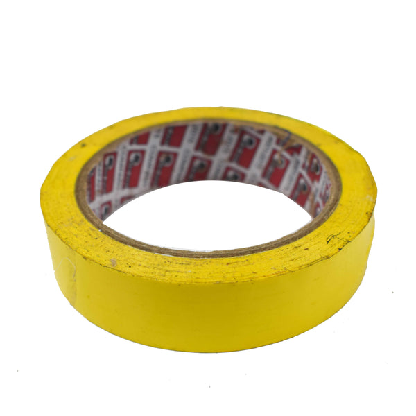 1 inch Single-Sided Yellow Polyester Tape (50 meter) - MirageGrove