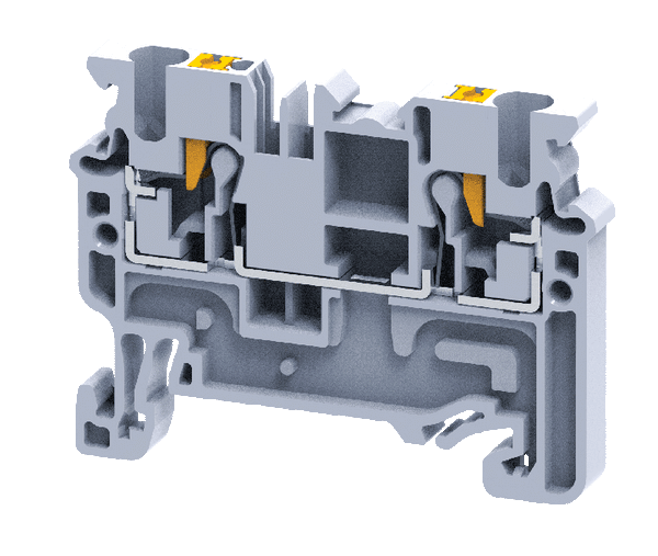 Connectwell CP2.5 2.5 sq.mm Feed Thru Push IN Terminal Block - MirageGrove