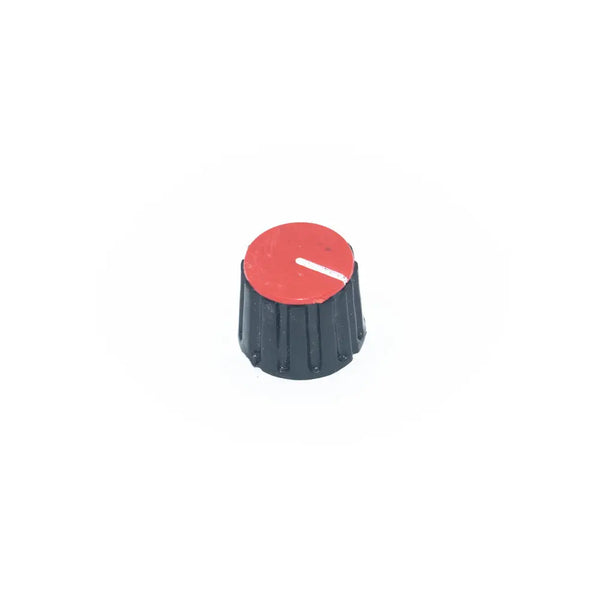 Potentiometer Knob Red 21mm for 6mm Shaft Miragegrove