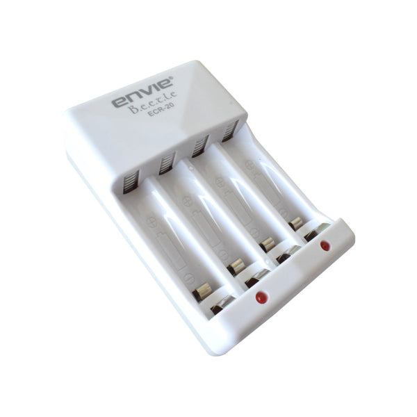 Envie ECR20 Ni-MH/Ni-Cd Battery Charger For AA/AAA Battery