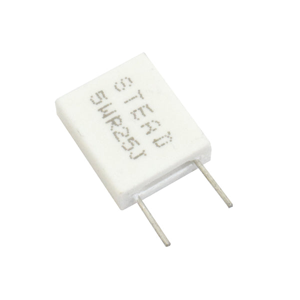 Stead 0.25 Ohm 5W R25 Wire Wound Resistor - MirageGrove