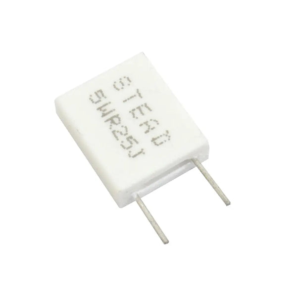 Stead 0.25 Ohm 5W R25 Wire Wound Resistor Miragegrove