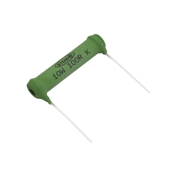 Stead 100 Ohm 10W 100R Wire Wound Resistor - MirageGrove