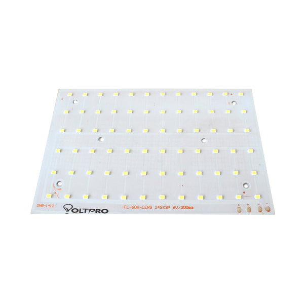 60W White 170mmx110mm Metal Core LED PCB For Street/Flood Lighting - MirageGrove