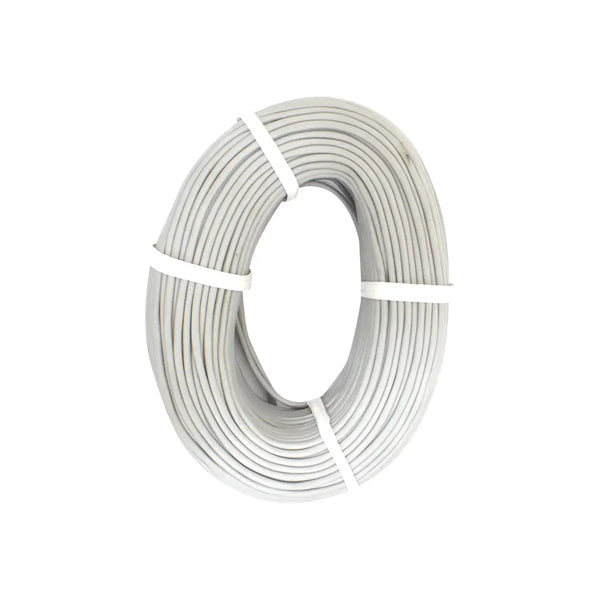 2 Core 7/.153mm(608) Grey Shielded Cable (90 Meter) Miragegrove