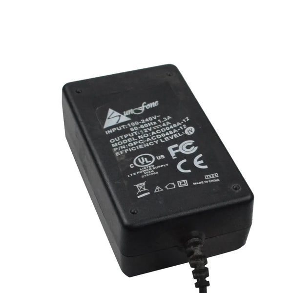 12V 4A AC-DC Power Supply Adapter Miragegrove